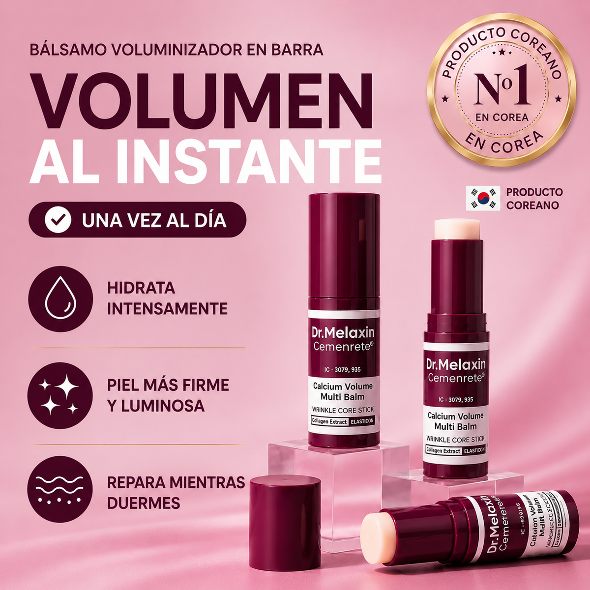 Dr. Melaxin Volume Balm  Piel Más Firme y con Volumen Visible
